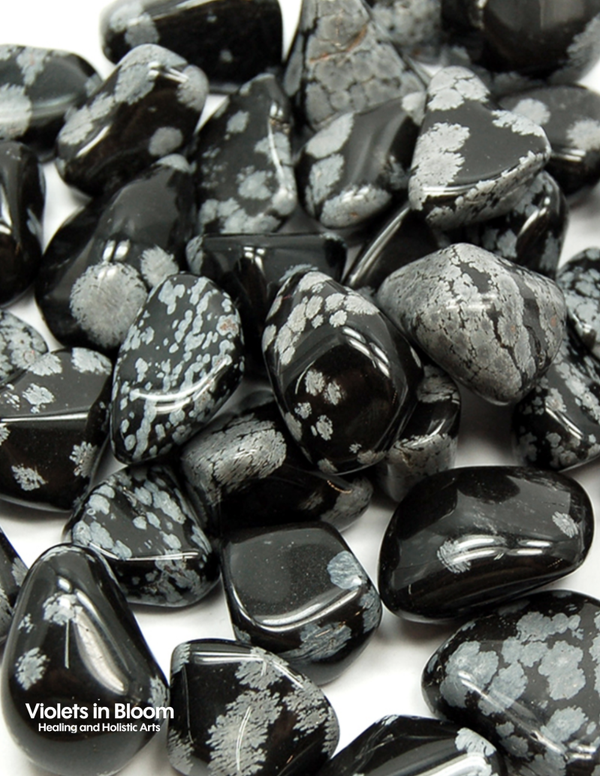 Snowflake Obsidian Tumbles