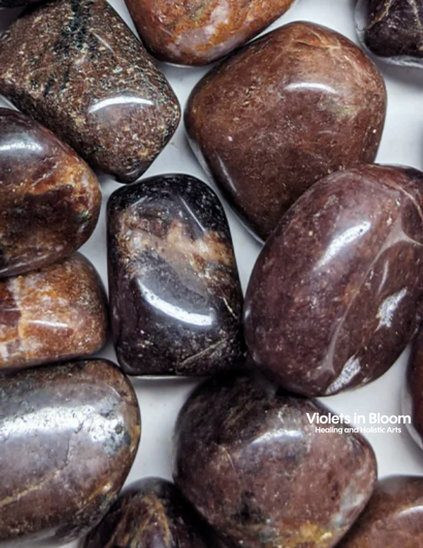 Hessonite Garnet Tumbles