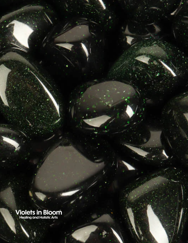 Green Goldstone  Tumbles
