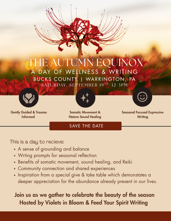 The Autumn Equinox ~ Save the Date