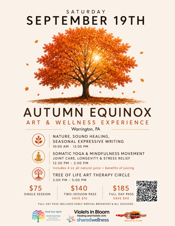 Autumn Equinox Art & Wellness Experience  Saturday, September 19, 2026