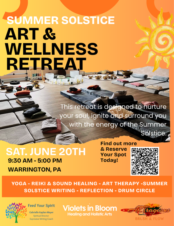 Art & Wellness Retreat Sat 6/20