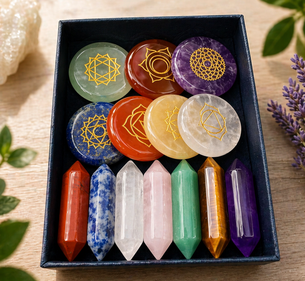 Set de Cristales Chakras – Equilibrio Energético