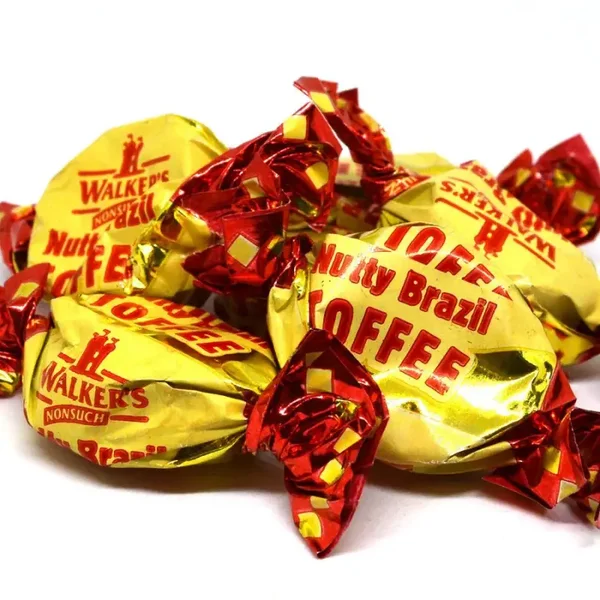 Walkers toffee nutty brazil
