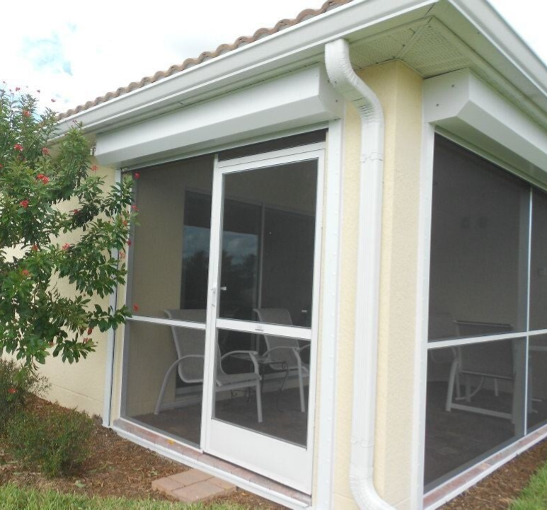 Pool Cage, Rescreen/ Mansard Roof/ Cape Coral, Fl