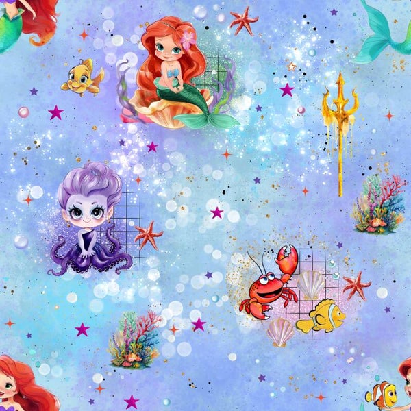 Meerjungfrau mit Freunden