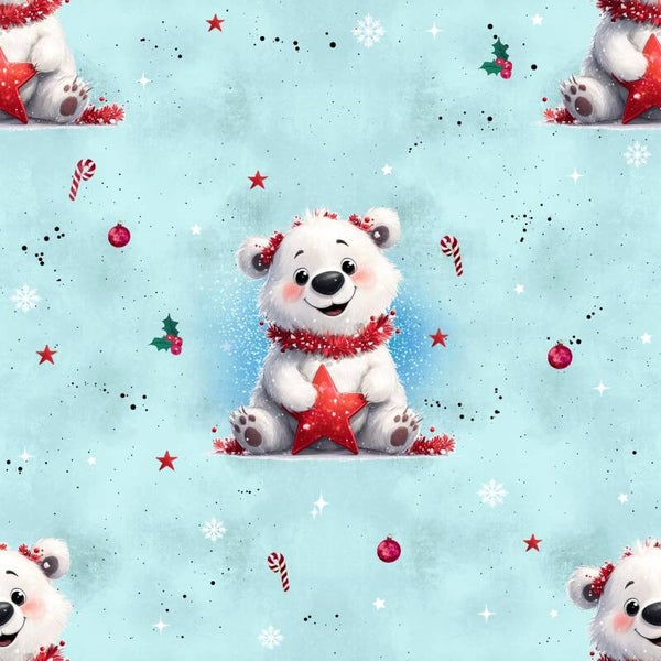 Eisbär blau