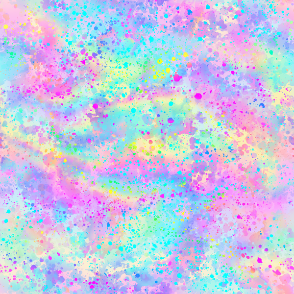 Pastel Regenbogen Punkte