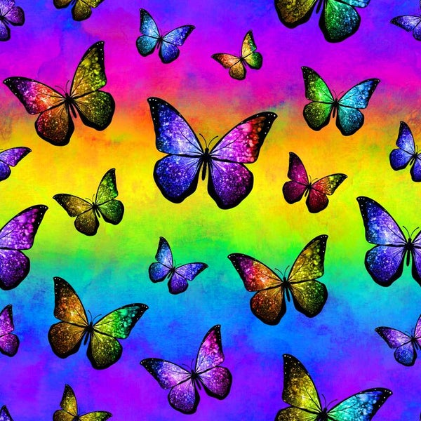Rainbow Schmetterlinge