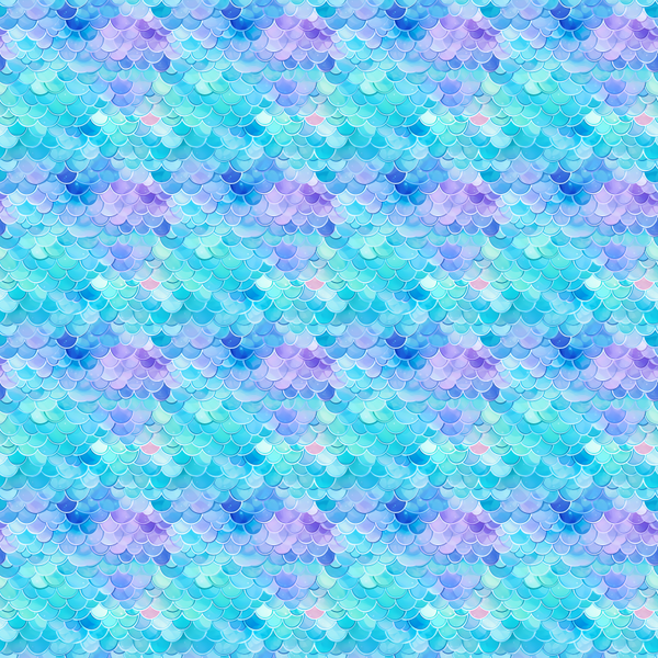 Schuppen Blau