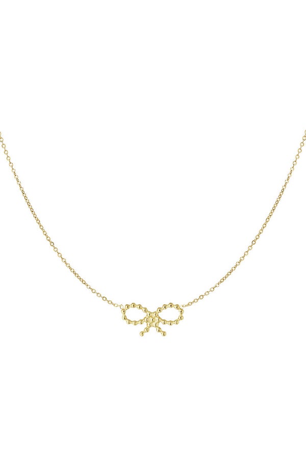 Ketting bows sunday - goud