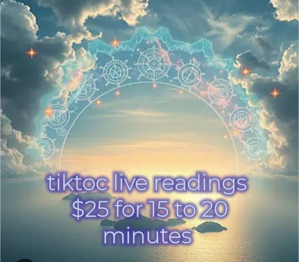 Tiktok live readings