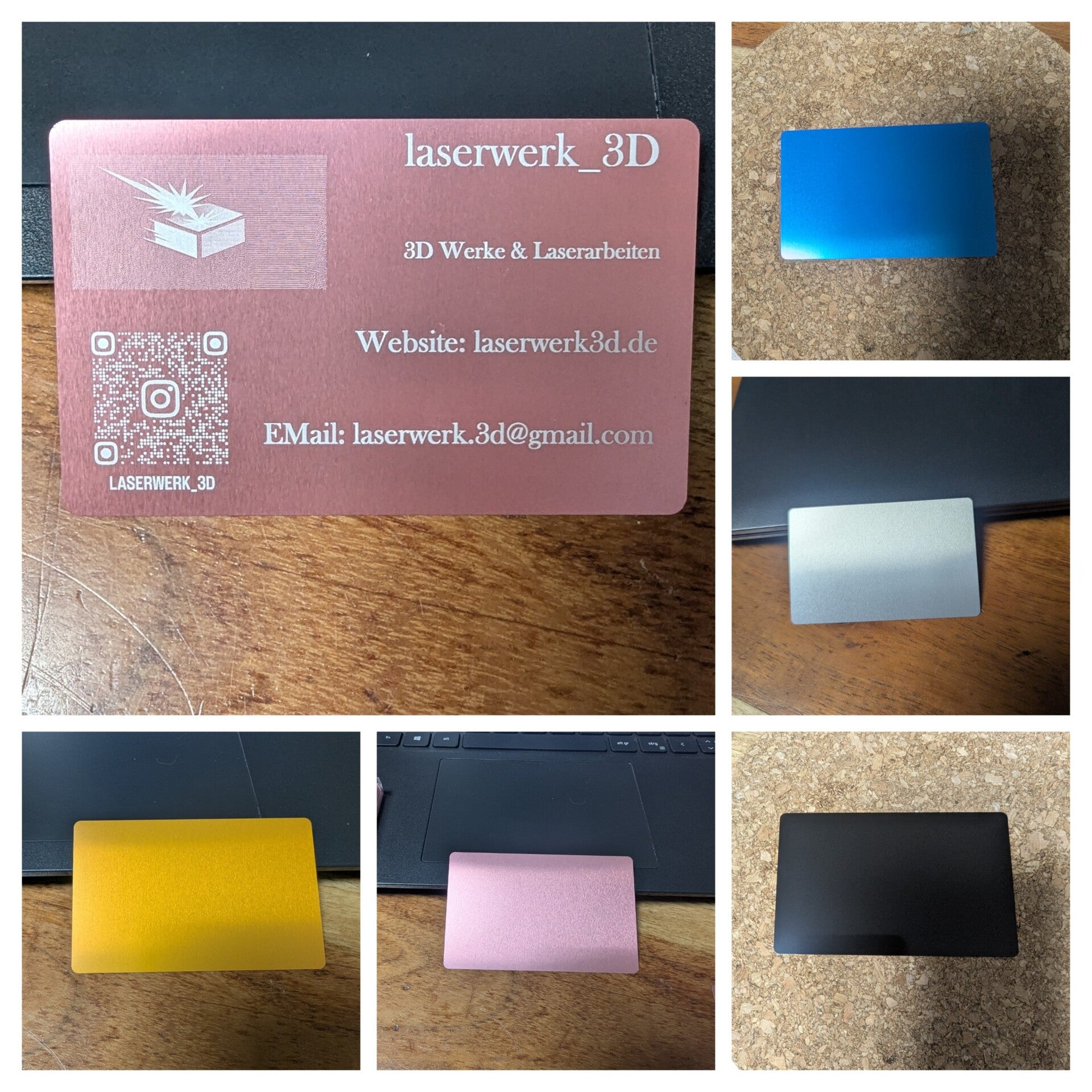 Personalisierbare Visitenkarten – edel, modern & individuell