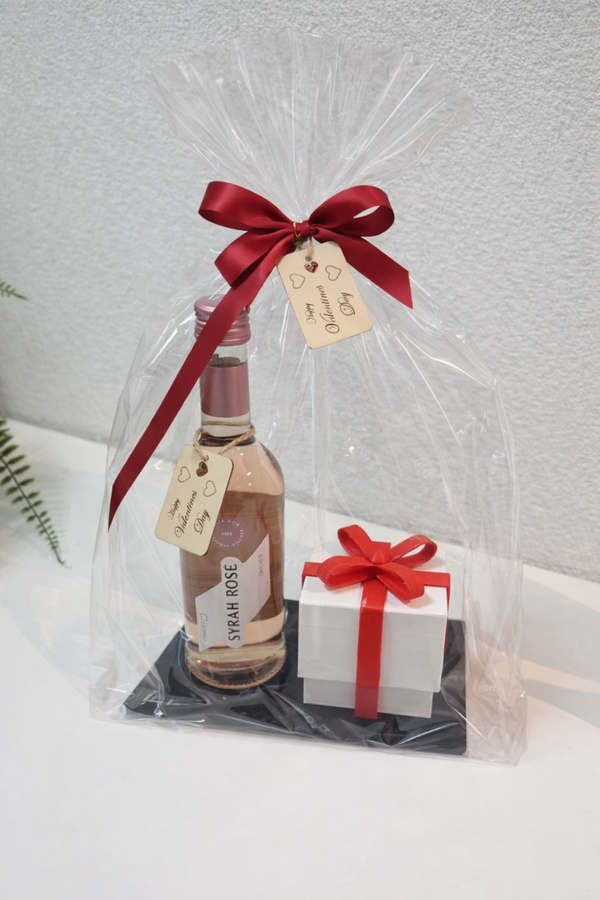 Geschenkset "Öffne dein Herz" 3D-gedrucktes Geschenk zum öffnen mit Herz