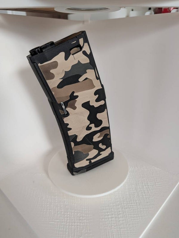 Airsoft Magazin - Lasergravur Camouflage Look für Kunststoff (PETG, ASA u.v.m.)
