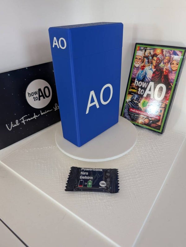 AO Kartenbox für HowtoAO Karten (für alle 3 Sets) – stabil & nachhaltig