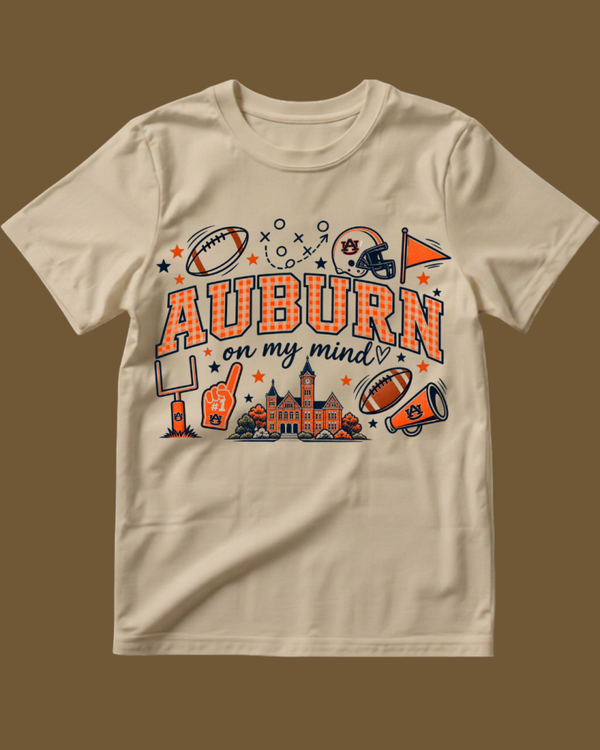 Auburn "On my mind" Tee