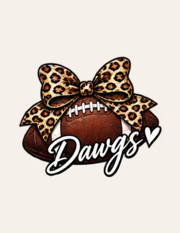 Dawgs Bow and Ball