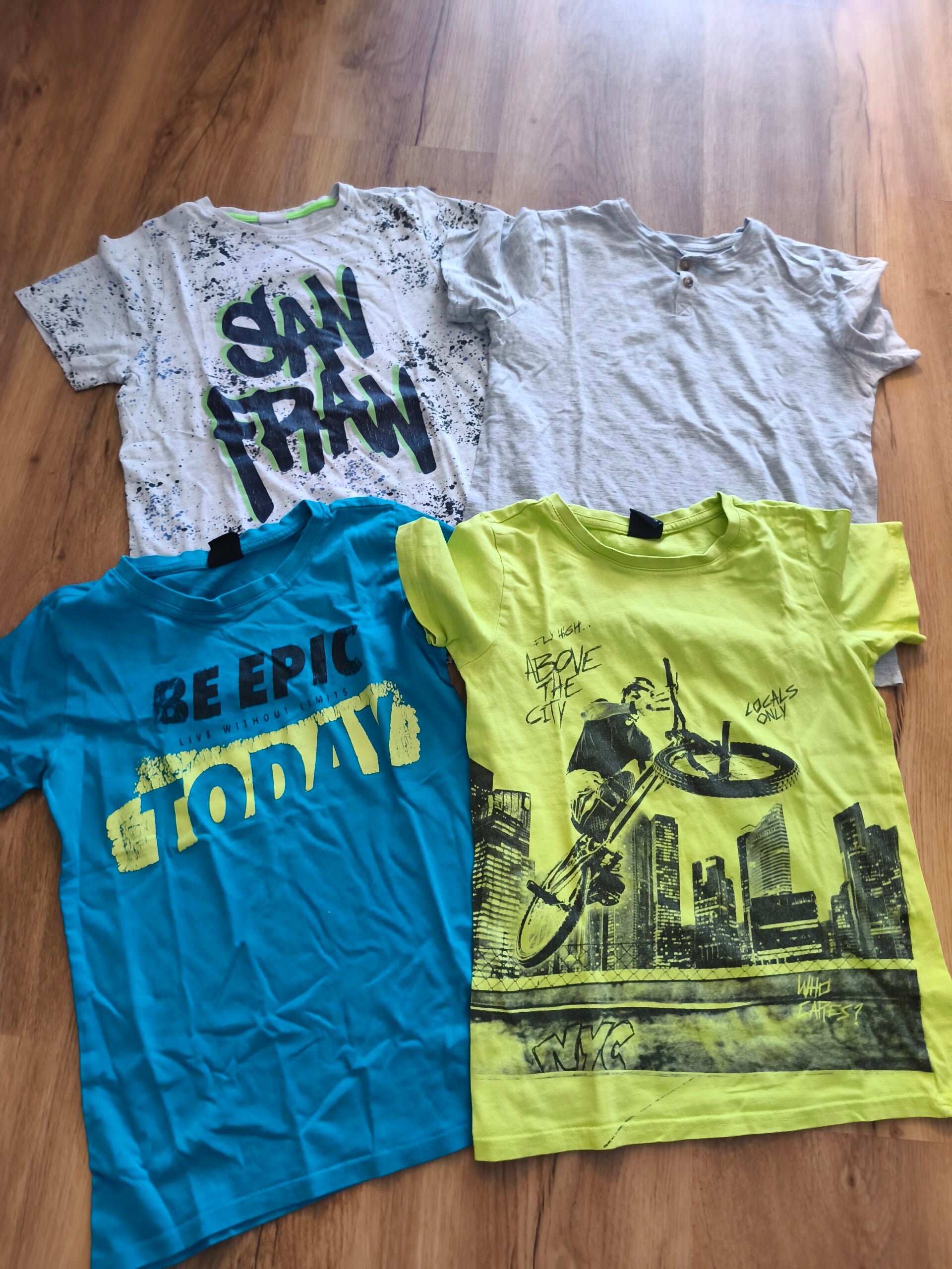 T-Shirt Set Jungs Größe 134/140