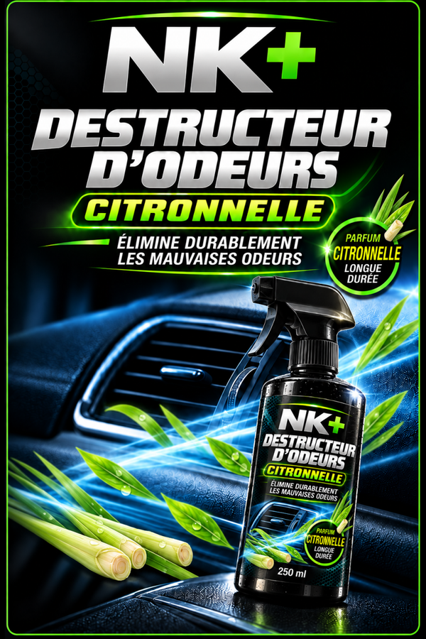 Destructeur d'odeur citronelle neuf 250ml