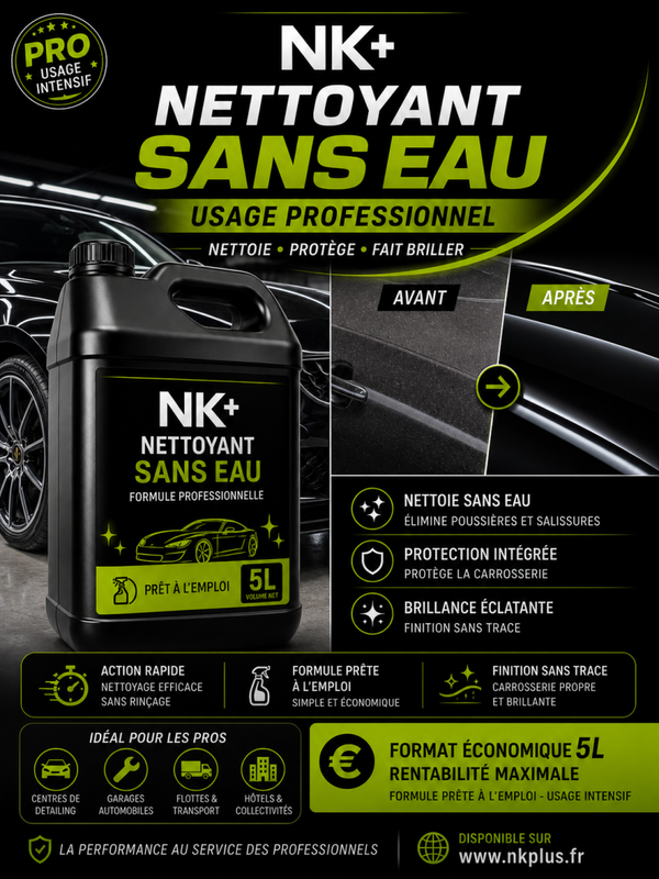 Nettoyage sans eau 5L
