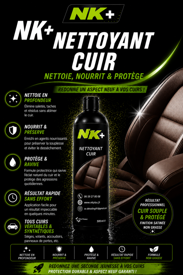 Nettoyant cuir 500 ml