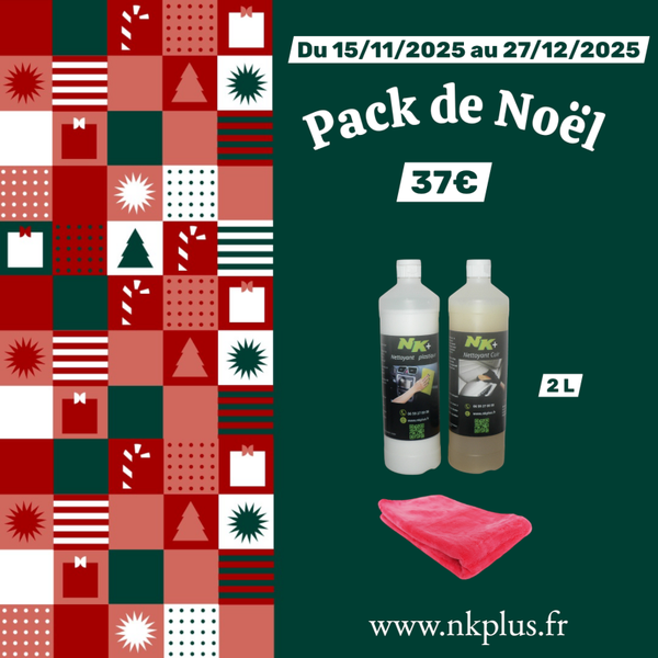 Nettoyant Plastique interieur + Nettoyant cuir 2 l