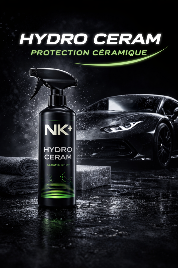 Packs exterrieur 3 produits -hydro ceram -nettoyant jantes -dressing pneus