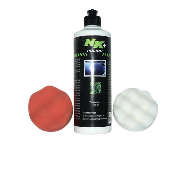 Packs polisch NK+ 2 Pads Pour optiques de phares