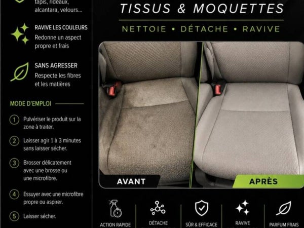 Nettoyant tissu Moquette 1 L pur