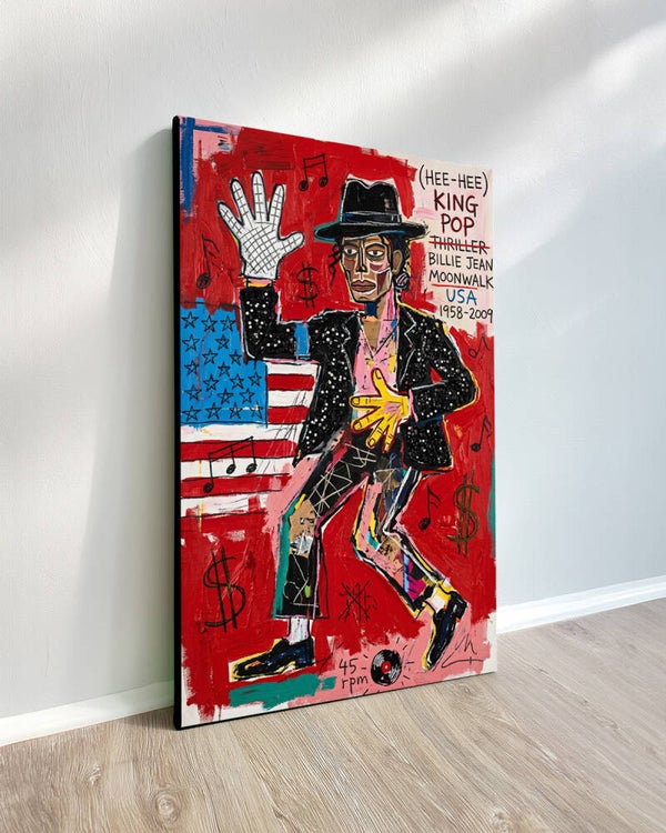 Michale jackson Basquiat Inspired