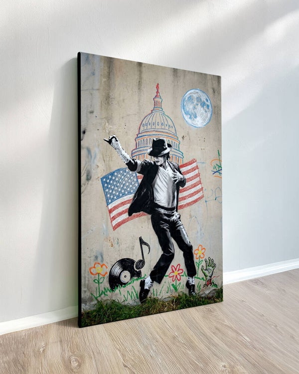 Michael Jackson Banksy Inspiration