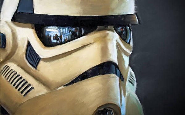 Storm Trooper Digital Paint