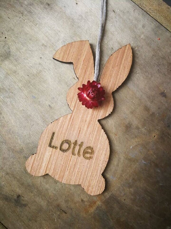 Gepersonaliseerde paasversiering