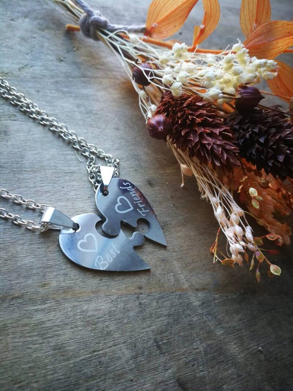 Set van 2 Best Friends kettingen