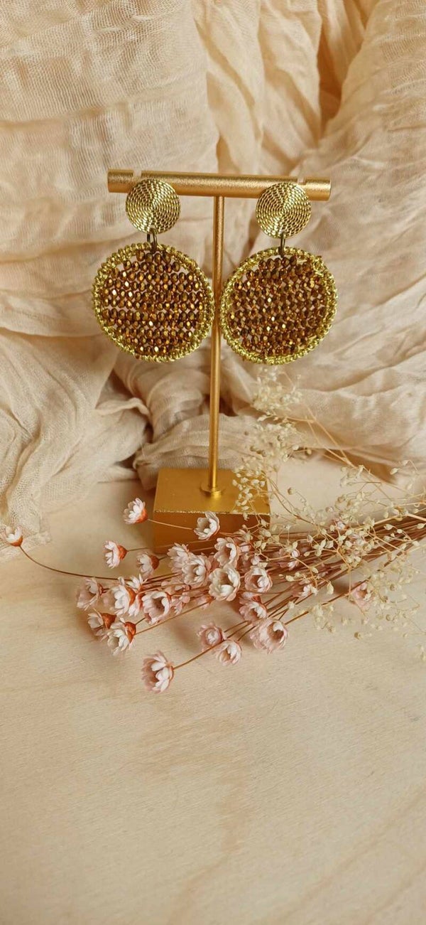 Goud bruine oorstekers