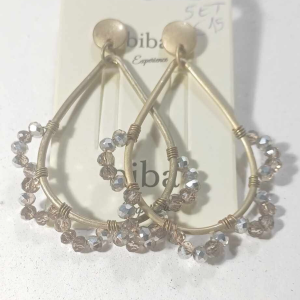 Romantische druppel oorbel Biba