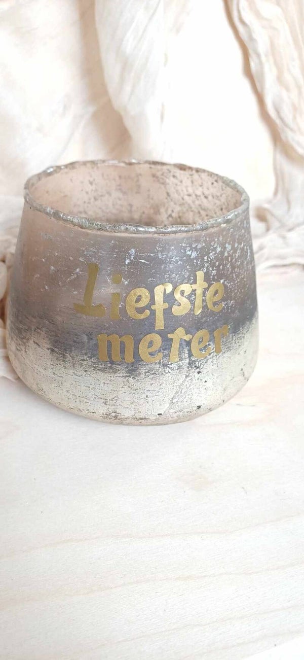 Liefste meter theelicht