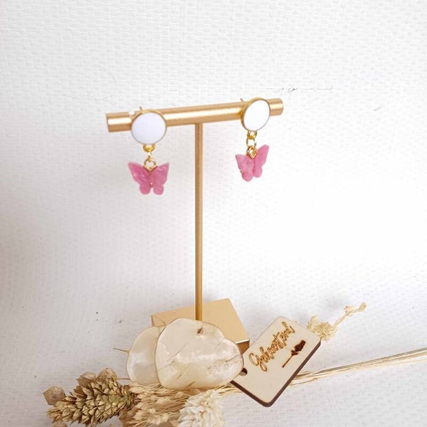 Paarse vlinder oorstekers