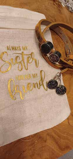 Sister gift geschenk set