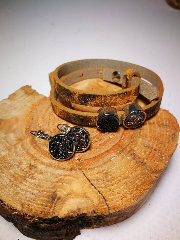 Warm gouden juwelenset