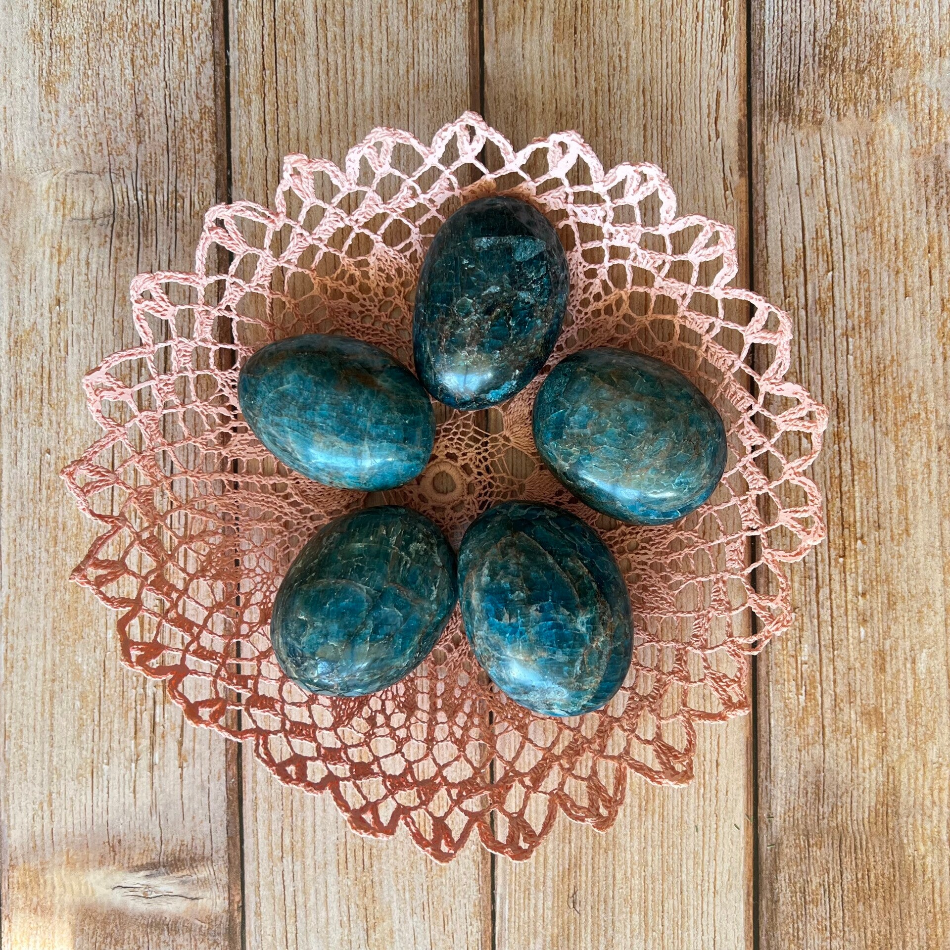 Apatite, galet de méditation