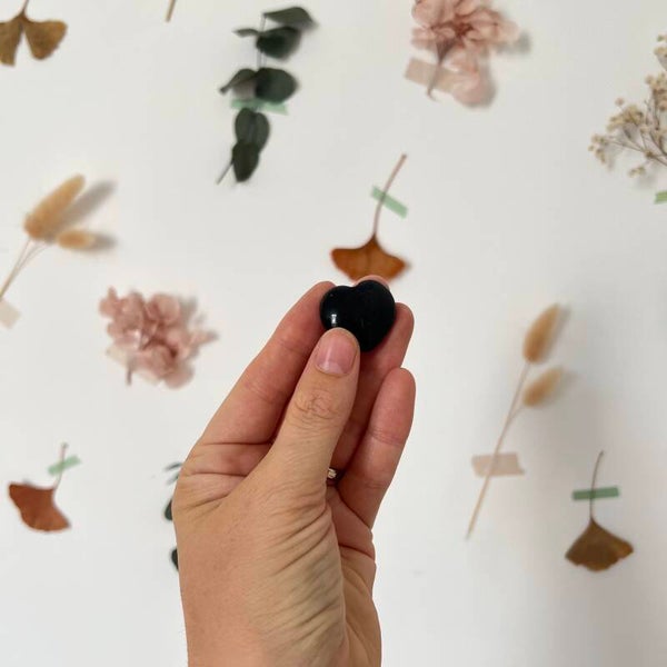 Obsidienne, cœur