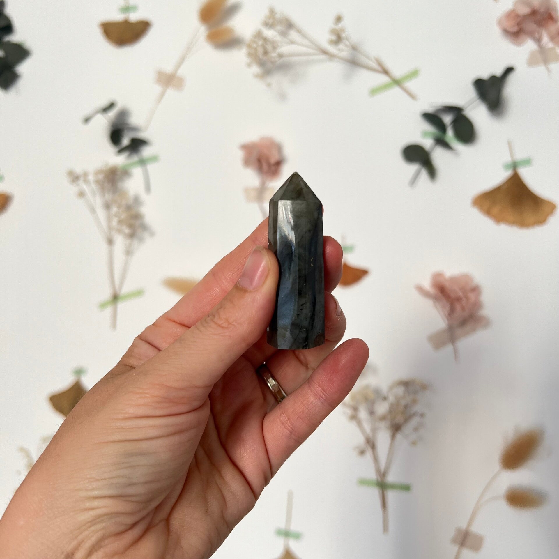Labradorite, pointe