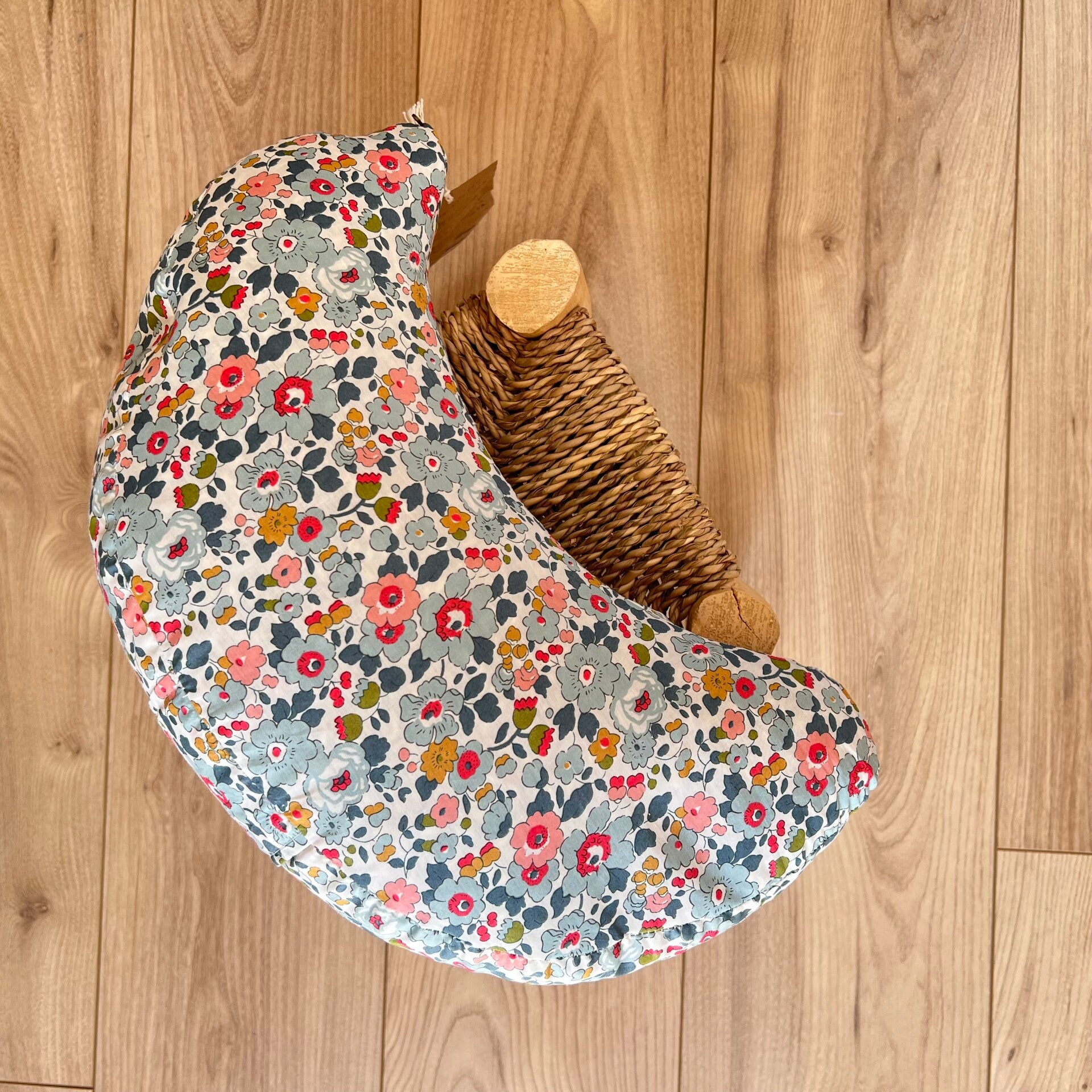 Coussin demi-lune, betsy porcelaine