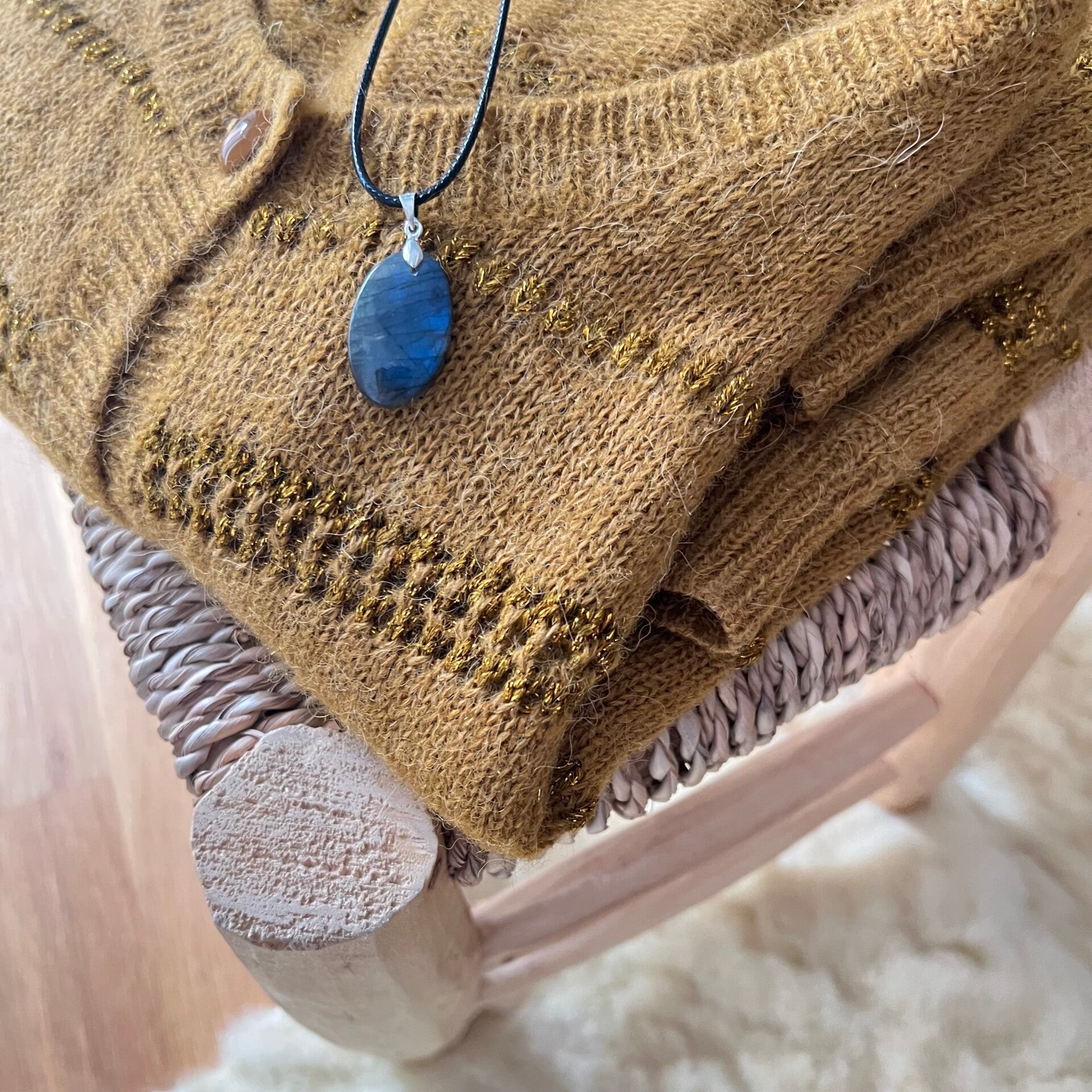 Labradorite, pendentif