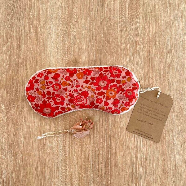 Masque pour les yeux, betsy rouge