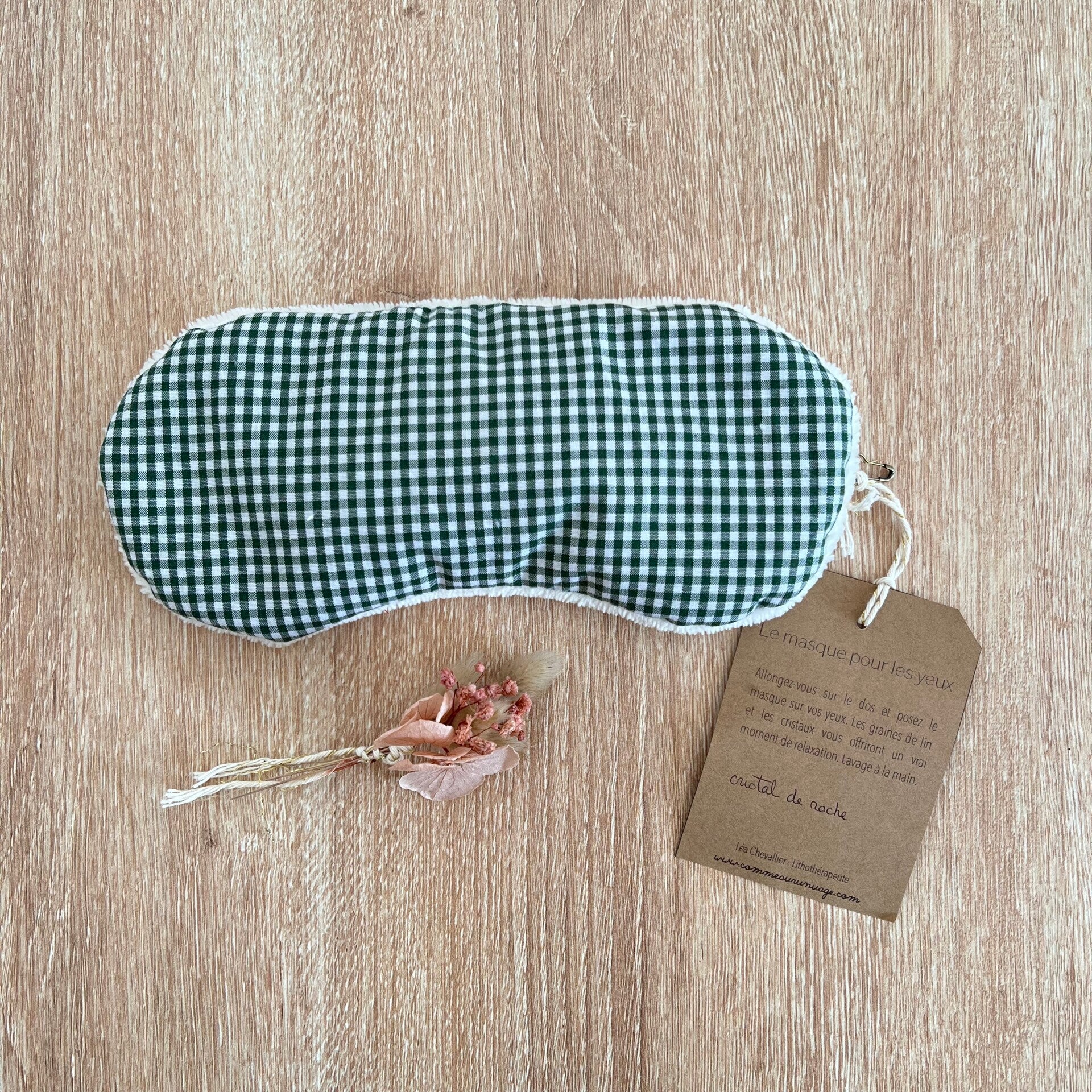 Masque pour les yeux, vichy foret