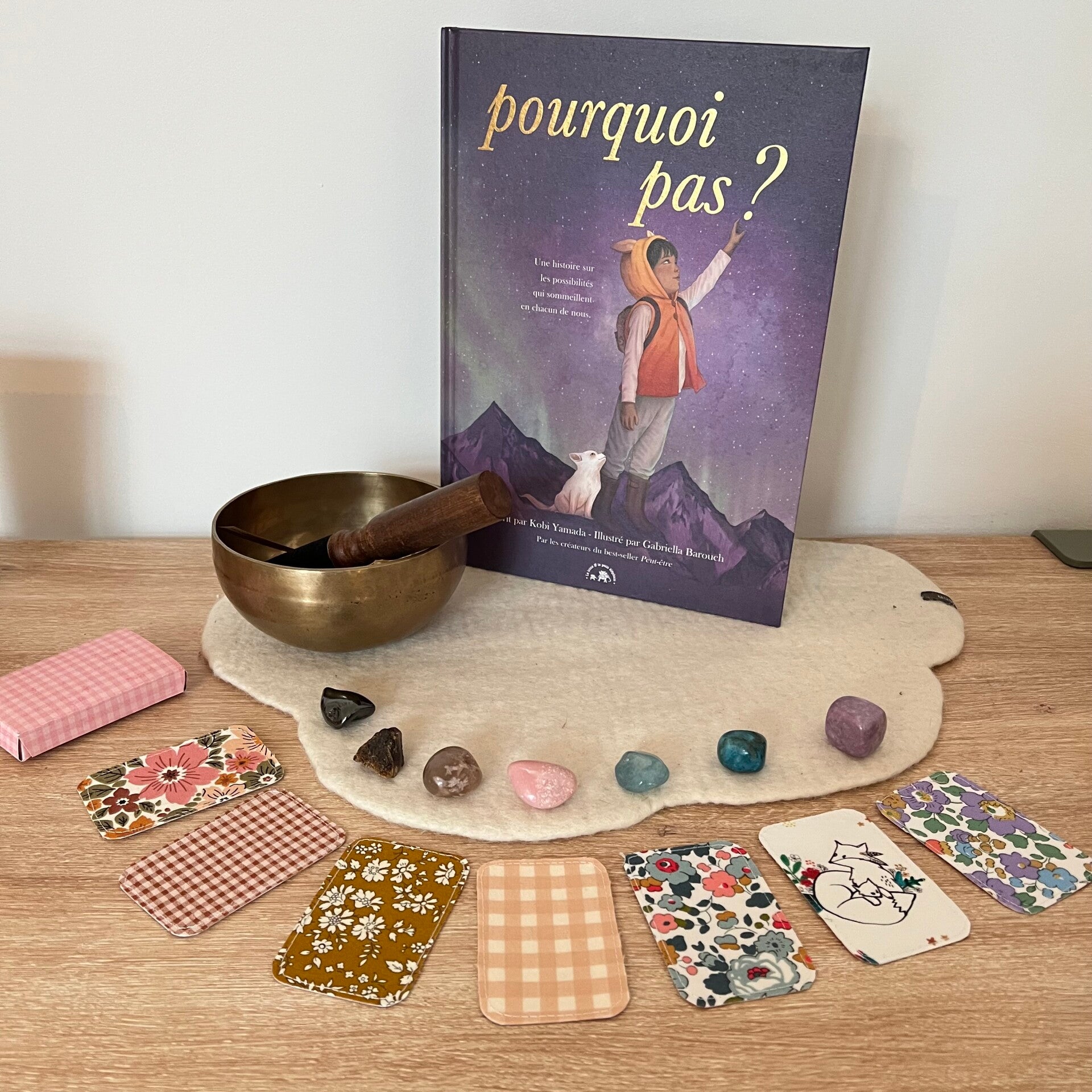 Atelier créatif, jeu de cartes du bonheur