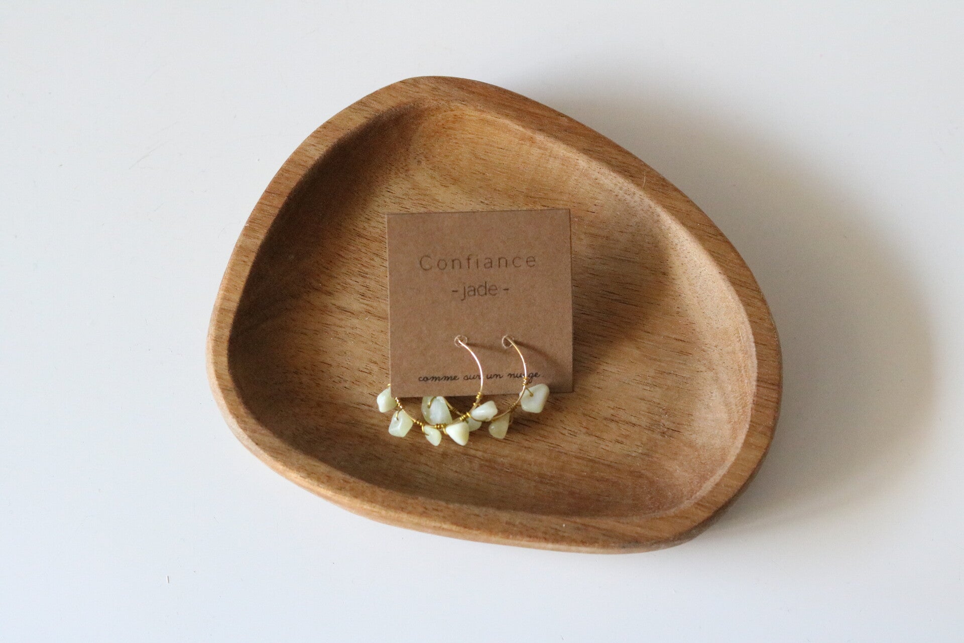 Jade, boucle d’oreille